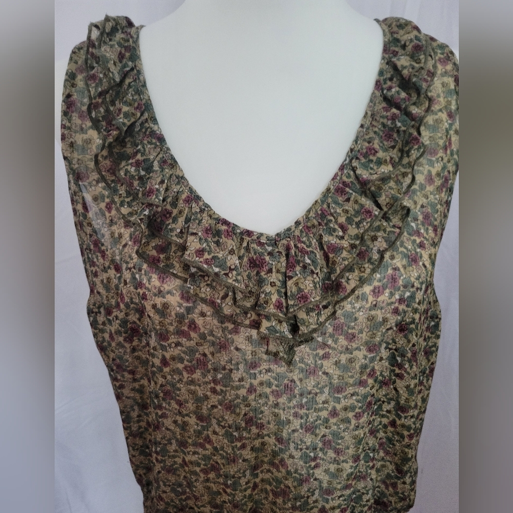 American Rag Razor Back Dressy Tank Top L - Picture 5 of 6